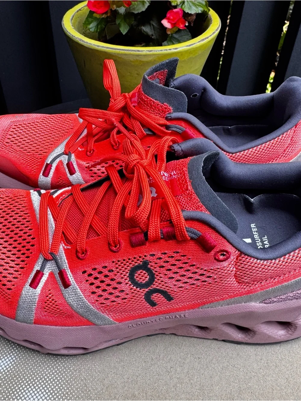ON Running Flame Women's Cloudsurfer Trail Running Shoes